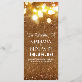 stränger den guld- rodnaden för glittershimmer program