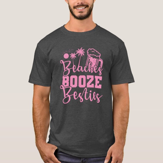 Stränger i Sprit Besties Party dans Musikvänner är T Shirt (Framsida)