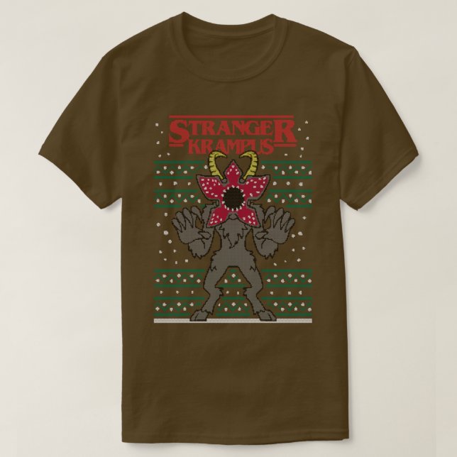Stranger Krampus T Shirt (Design framsida)
