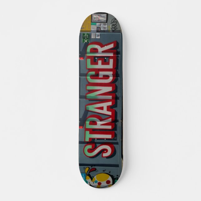Stranger Skateboard Deck (Framsida)