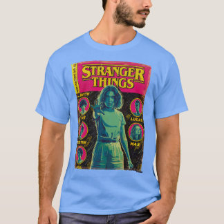 Strangerhings Group Shot Comic Cover funny T Shirt