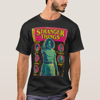 Strangerhings Gruppbild Serietidningsomslag vintag T Shirt