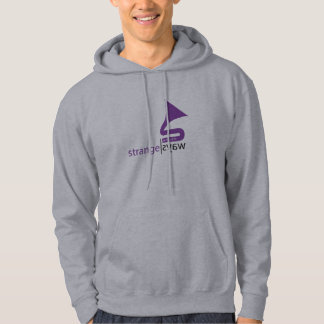 Strangeways radiosände hoodien sweatshirt med luva