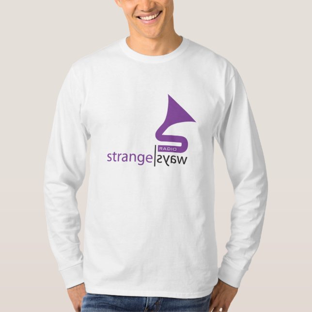 Strangeways radiosände långärmadskjortan tröja (Framsida)