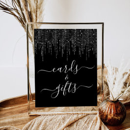 Strängljus Bröllopskort & presenter Piedestal skyl Poster