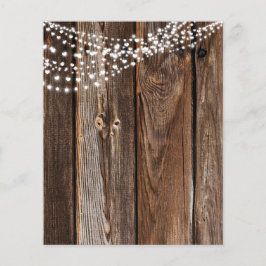 Strängljus och Barn Wood Scrapbook Papper