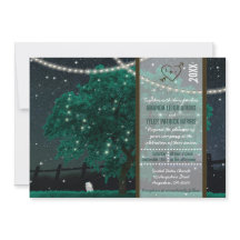 Strängljusglimt, inbjudan till Burk-brandsbröllop