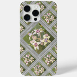 Strängning av iphone case med Krona Flowers