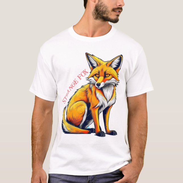 Strängräv sitta t shirt (Framsida)