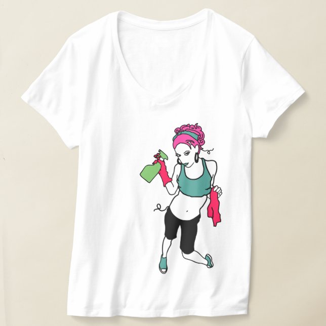 strängrensning t-shirt (Laydown)