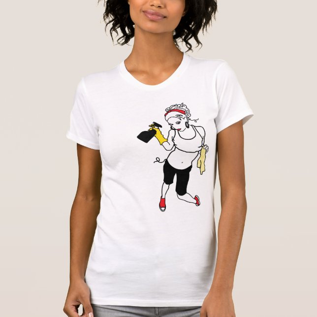strängstädning tee shirt (Framsida)