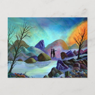 Strängsynthet - Konstig Ljus Vykort