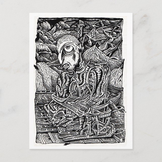 strankt vykort (Framsida)