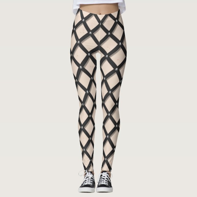 Straps och Stjärnor Leggings (Framsida)