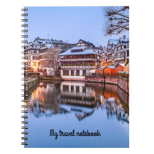 Strasbourg Anteckningsbok Med Spiral (Framsidan)