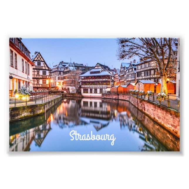 Strasbourg Fototryck (Framsidan)