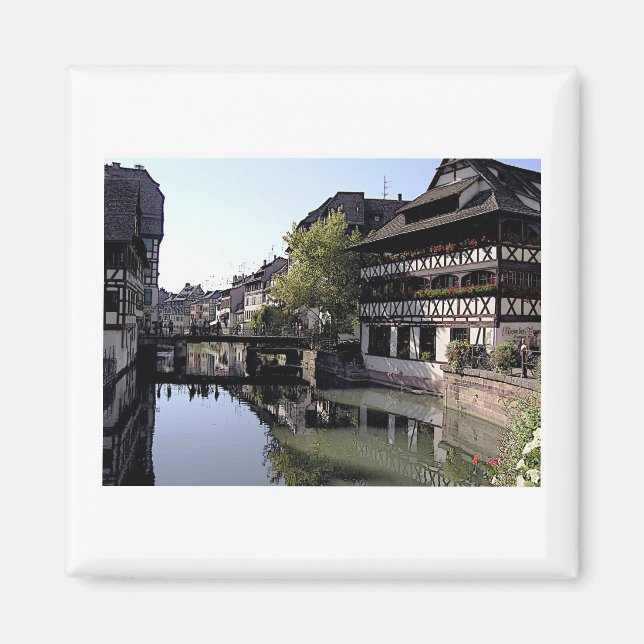 Strasbourg, Frankrike magnet (Framsidan)