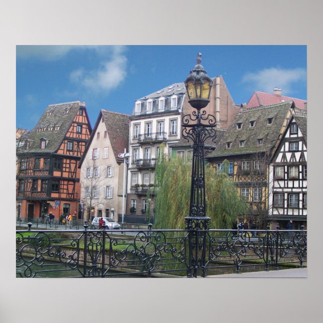 Strasbourg Frankrike Poster (Framsidan)
