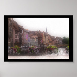 Strasbourg, Frankrike Poster