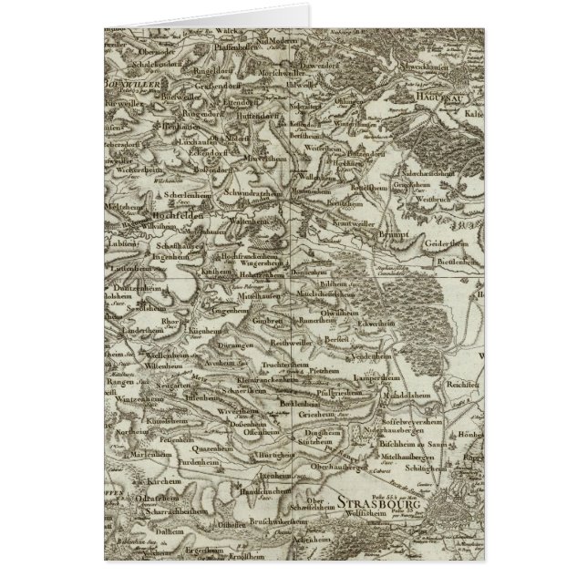 Strasbourg Hälsningskort (Framsidan)