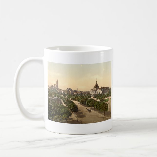 Strasbourg II, Alsace, frankrike Kaffemugg (Vänster)