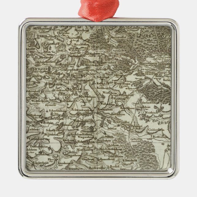 Strasbourg Julgransprydnad Metall (Framsidan)