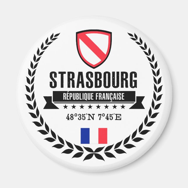 Strasbourg Magnet (Framsidan)