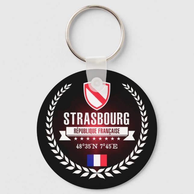 Strasbourg Nyckelring (Framsida)