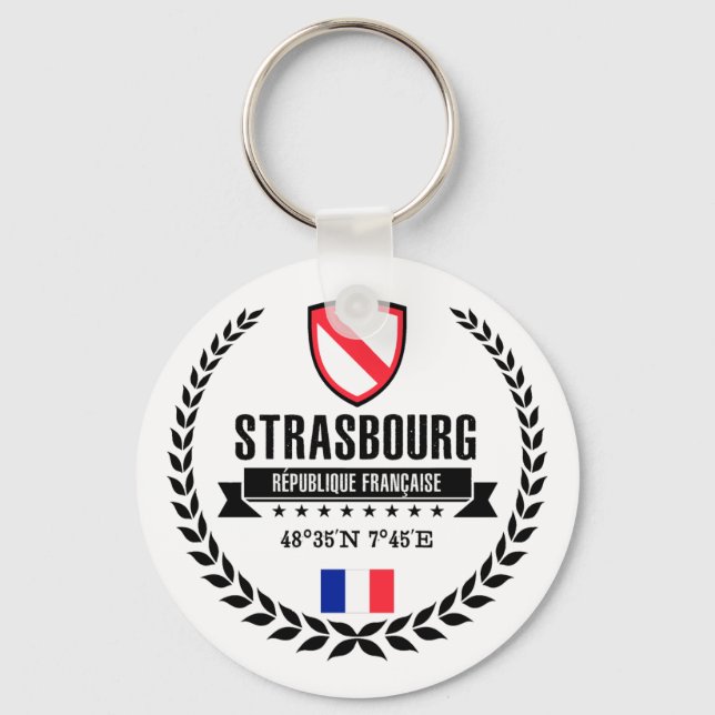 Strasbourg Nyckelring (Framsida)