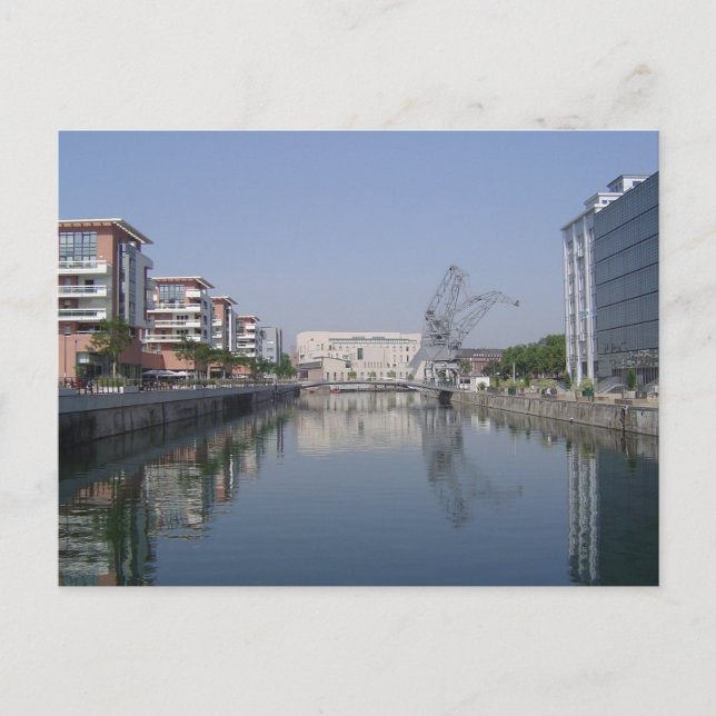 Strasbourg på dagen vykort (Framsida)