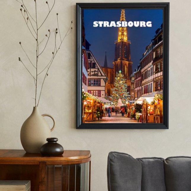 Strasbourg The Capital of Christmas Poster (Skapare uppladdad)