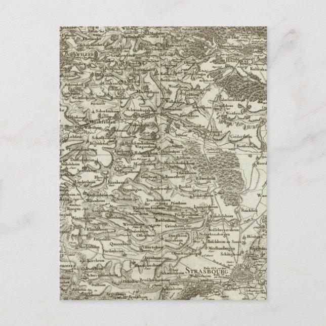 Strasbourg Vykort (Framsida)
