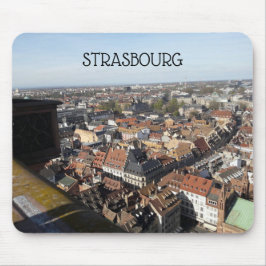 Strasbourgs Frankrike-vy från katedral Musmatta