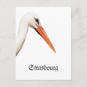 Strasbourgs symbol, Alsace Vykort
