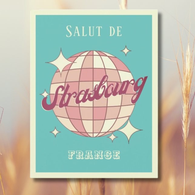 Strasbourgs vykort för Frankrike Retro-Vintage (Skapare uppladdad)
