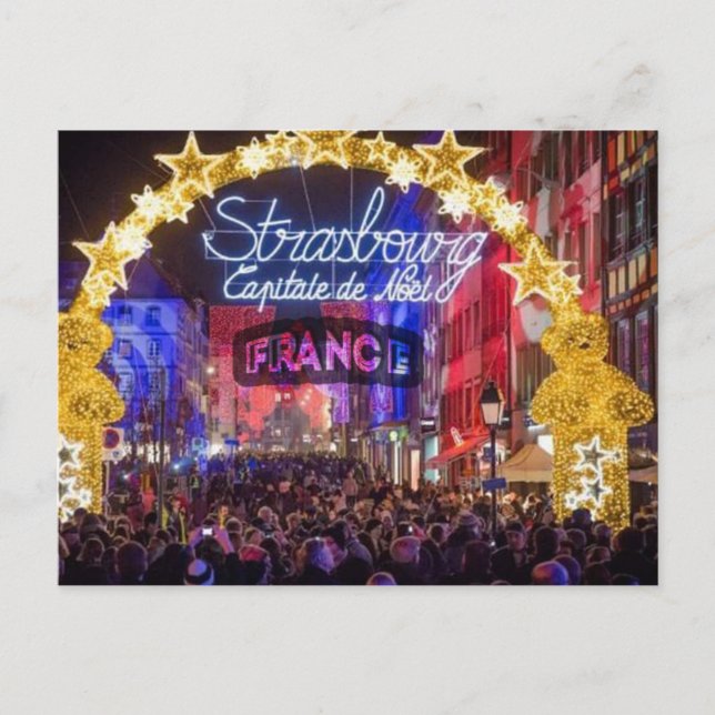 Strasbourgvykort Helg Vykort (Framsida)