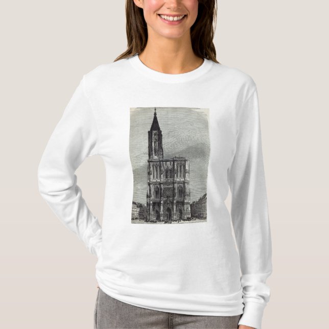 Strasburg domkyrka tee shirt (Framsida)