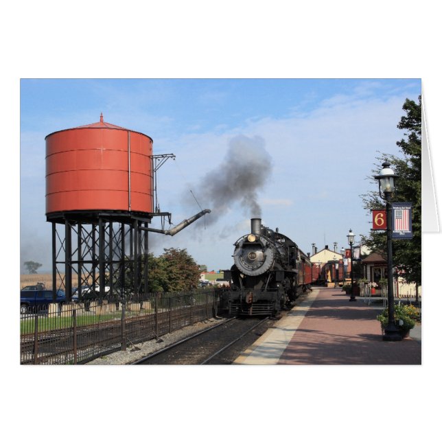 Strasburg Railroad OBS Kort (Framsidan Horizontal)