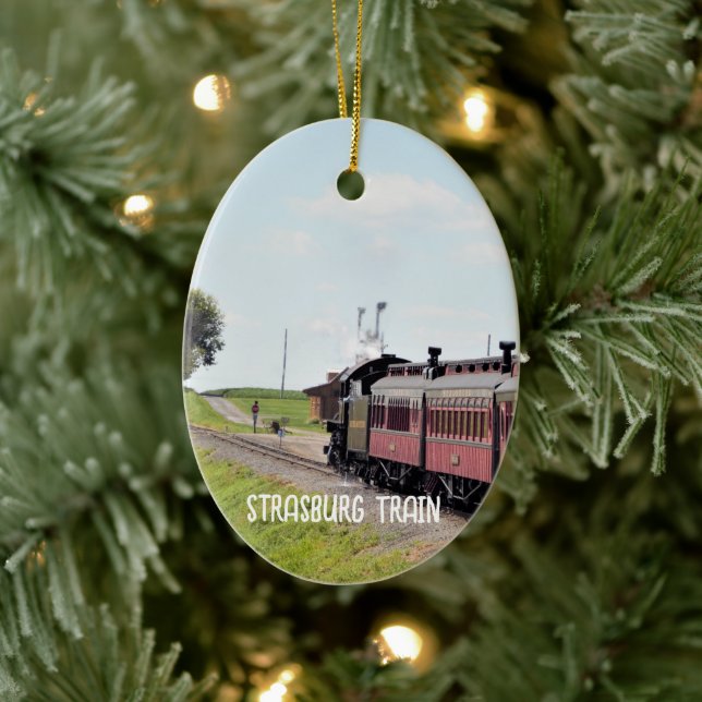 Strasburg Tåg Ornament (Träd)