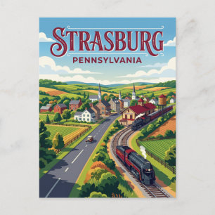 Strasburg USA Vykort