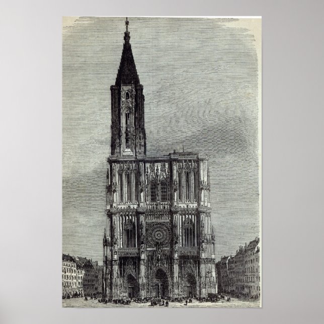 Strasburgs katedral poster (Framsidan)