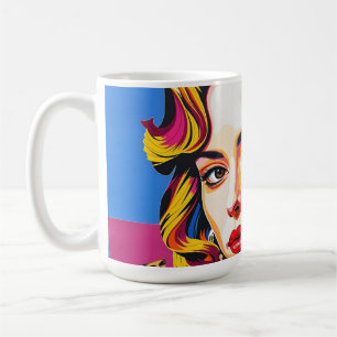 “Strasha” - Gloss Pop Collage Dröm Kaffemugg