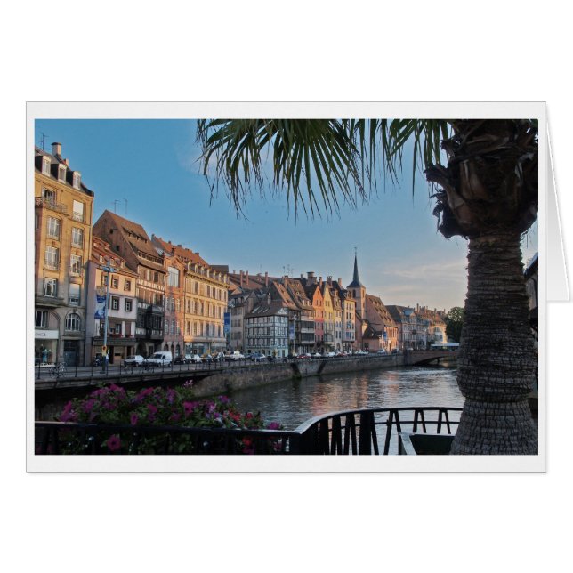 Strassburg Hälsningskort (Framsidan Horizontal)
