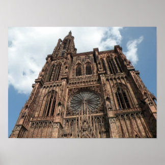 Strassburgs katedral poster