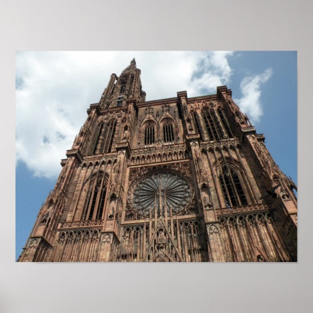 Strassburgs katedral poster (Framsidan)