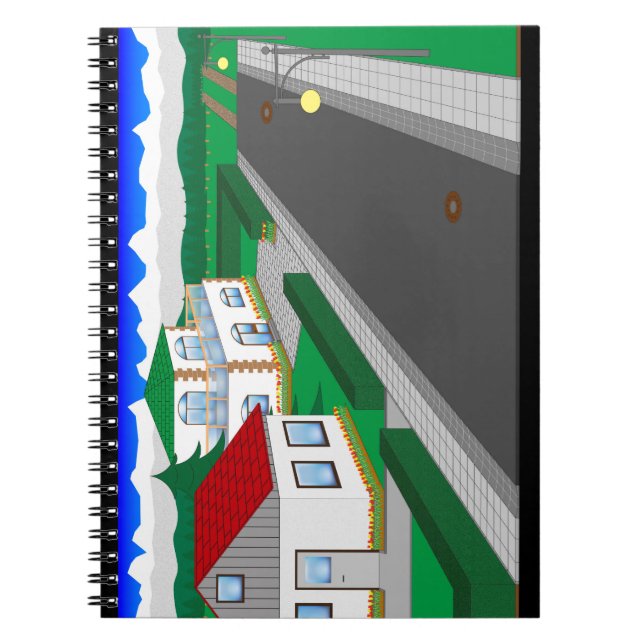 Straßen und Hausbau Anteckningsbok (Framsidan)