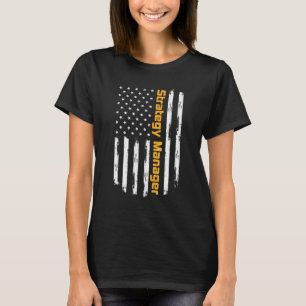Strategi Chef Stolt Karriär Vintage Amerikansk Fla T Shirt