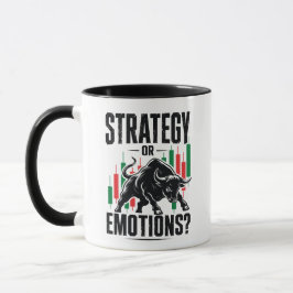 Strategi eller Känslor Bull Trading Mentalitetsdes Mugg