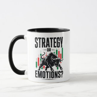 Strategi eller Känslor Bull Trading Mentalitetsdes Mugg