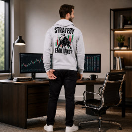 Strategi eller Känslor Bull Trading Mentalitetsdes T Shirt